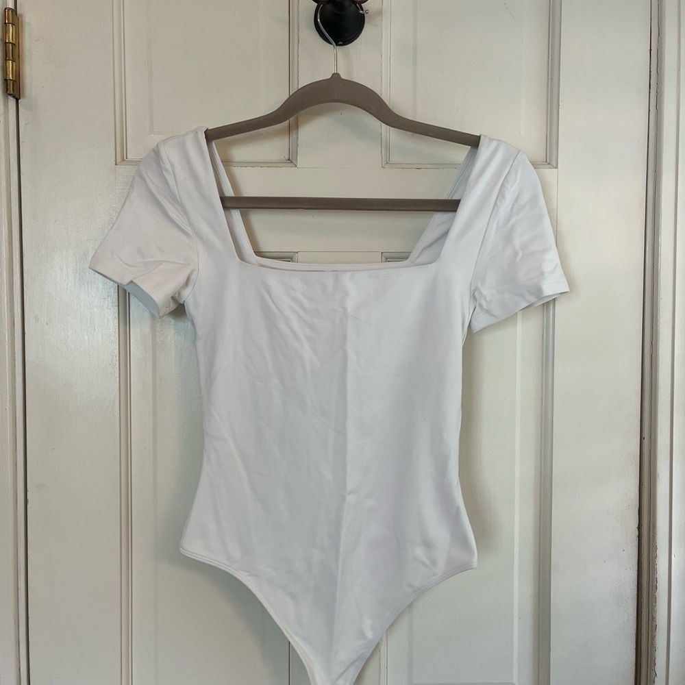 Aritzia White Bodysuit